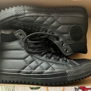 Converse CTAS PC Hi Boot Black/Black/Black mens 9/womens 11